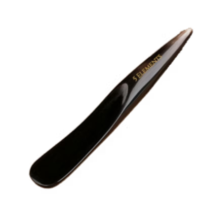 5 Elements Natural Horn Bojin Tool (M) 五行中号牛角 - neck & shoulder, chest & tummy