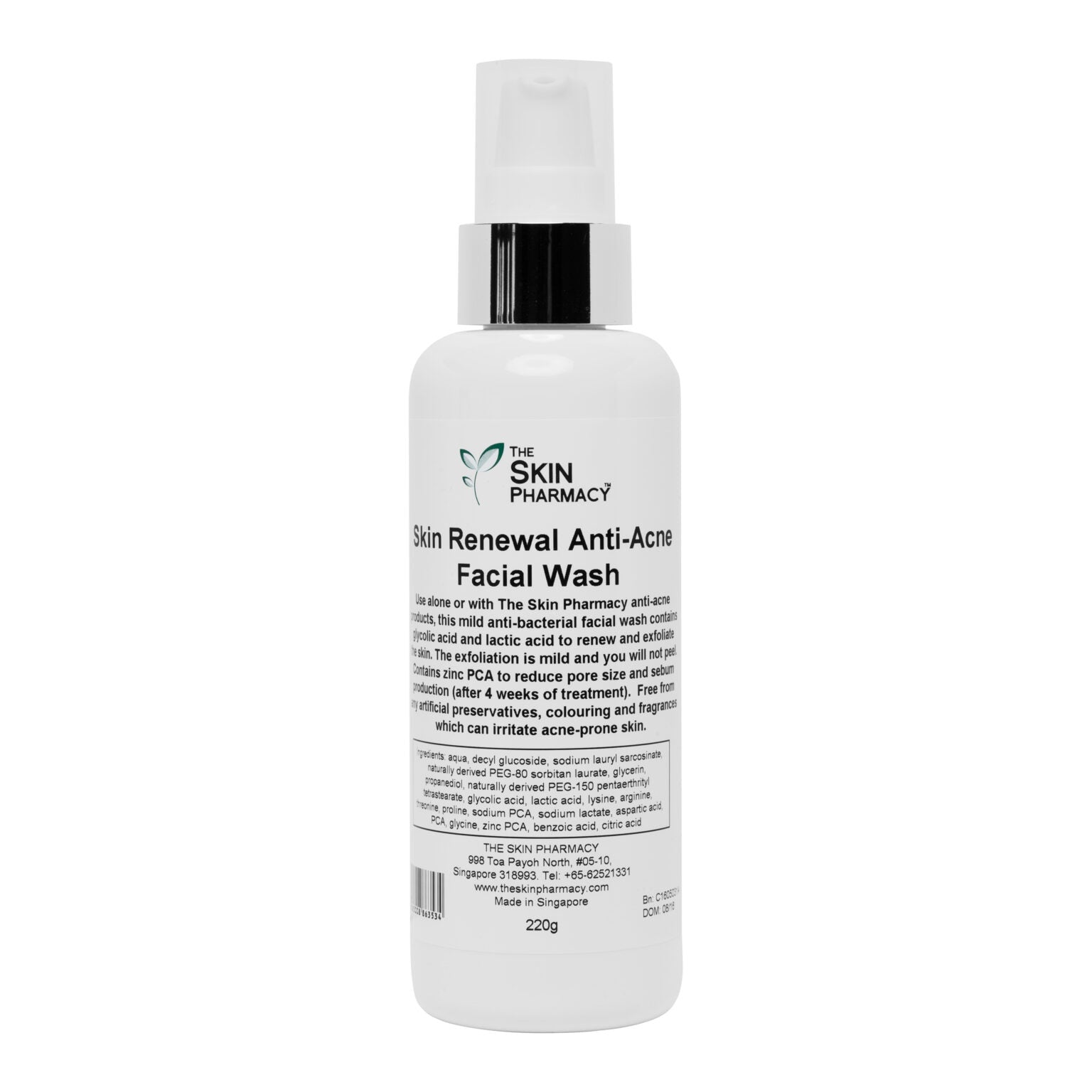 Skin Renewal Anti-acne Facial Wash 220g