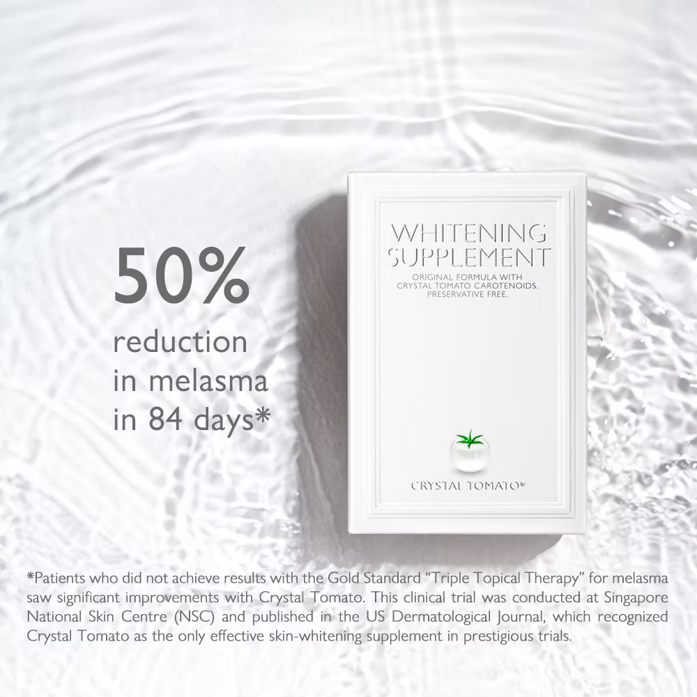 Crystal Tomato® Whitening (Dietary) Supplement (30caps) 水晶番茄美白丸(30粒)